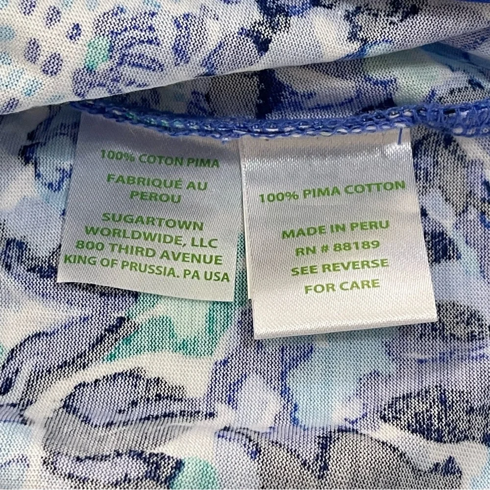 Lilly Pulitzer Blue and Green Maxi Dress NWOT - Picture 11 of 16